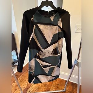 Mossimo Dress Modern Funky Print Size Medium